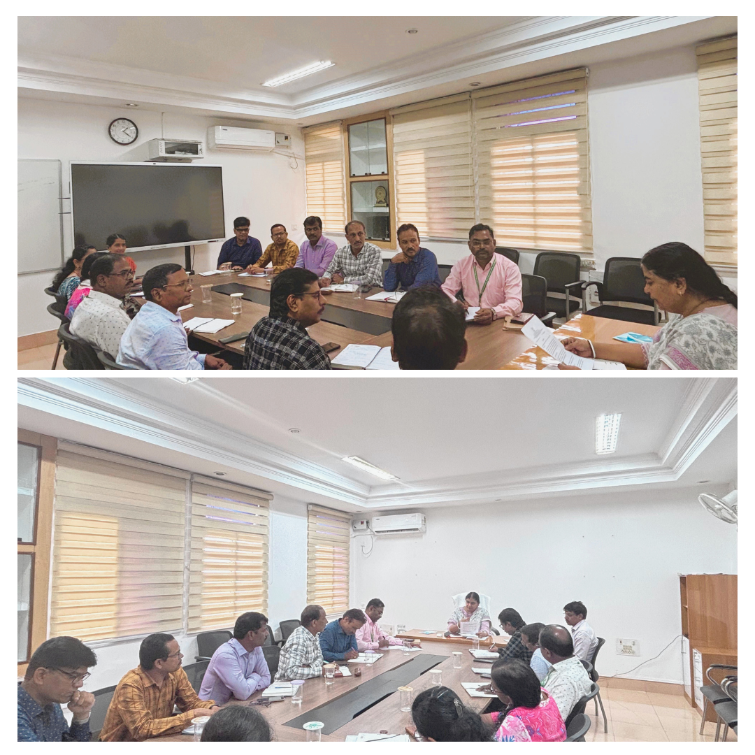 कार्यालय में 30.07.2026 को द्वितीय त्रैमासिक हिंदी बैठक (वित्त वर्ष 2026-27) का सफल आयोजन किया गया। बैठक में हिंदी के प्रभावी कार्यान्वयन, प्रगति एवं आगामी गतिविधियों पर चर्चा हुई। सभी अधिकारियों की सक्रिय भागीदारी रही।